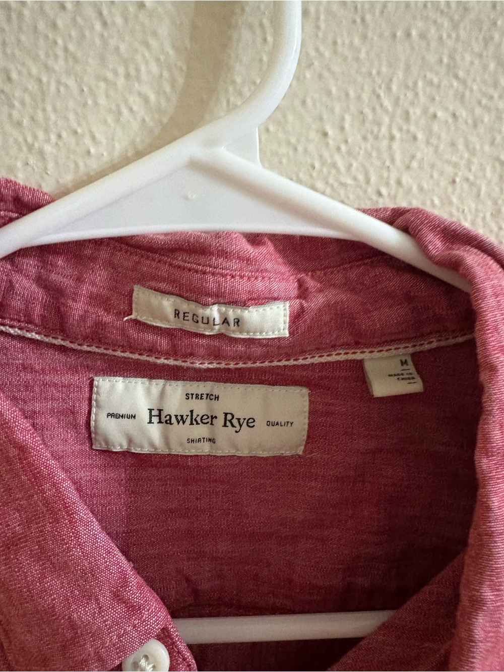 Men’s Hawker Rye Medium Button Down - Picture 4 of 5